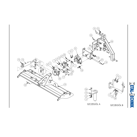 Części zamienne - Zamiatarka MTS